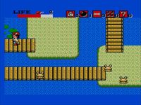 une photo d'Ã©cran de Aztec Adventure sur Sega Master System